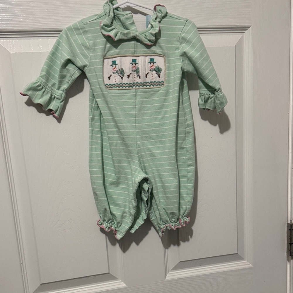 NEST Fragrances Mint Striped Kids Footie